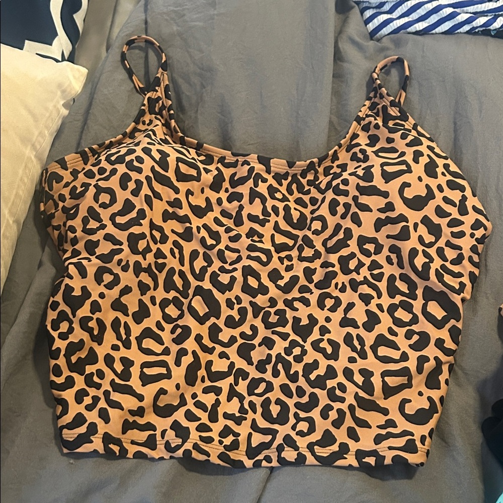 Leopard Print Swim Camisole
